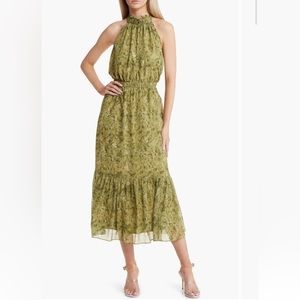 Chelsea28 floral halter neck maxi dress